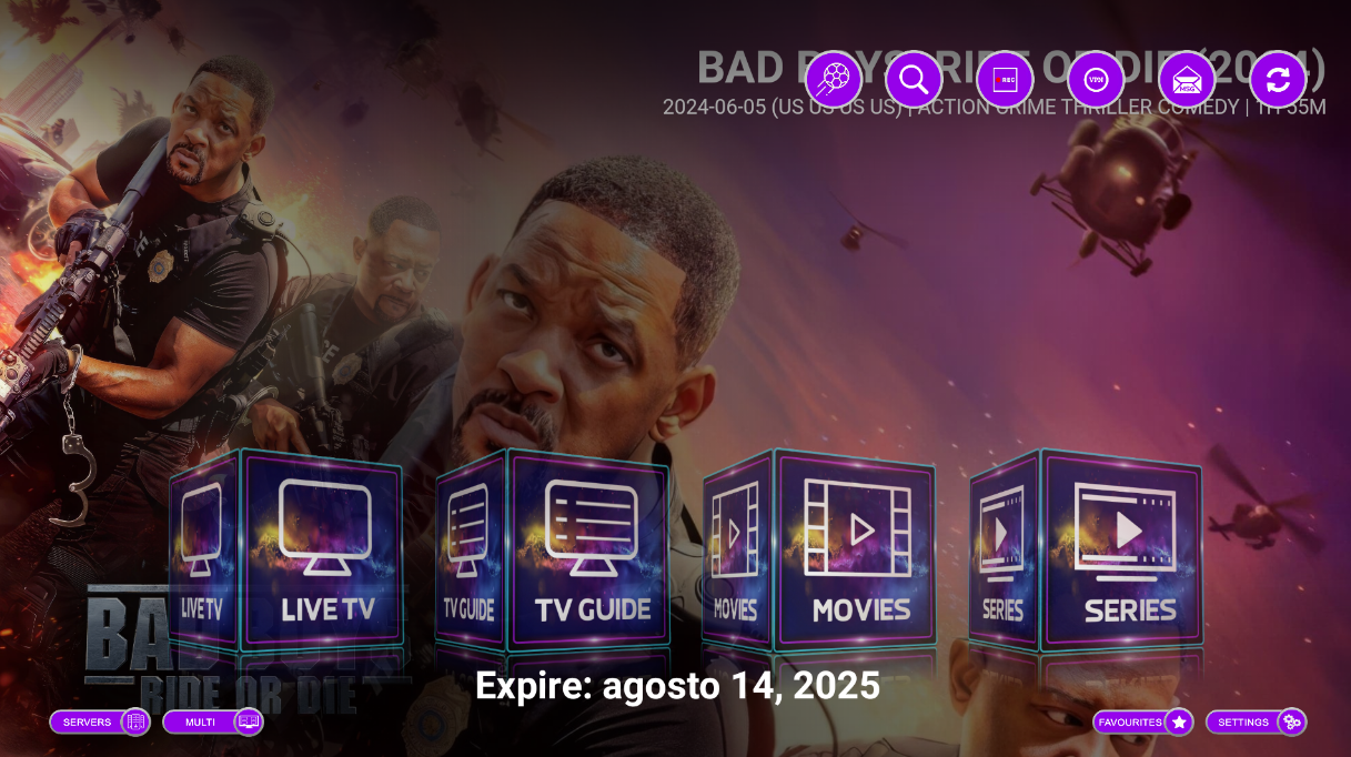 ⭐XC 6 IPTV CON BANNER AUTOMATICO⭐